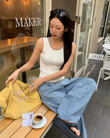 [ORIGINAL] Roti Stripe Balloon Carpenter Pants