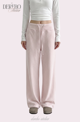 mood check cotton banding casual pants (REGULAR TYPE)