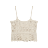 MORI BLOOM SCALLOP KNIT BUSTIER