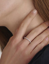 26SS★ Essence Silver (W) Prime Moissanite Ring 2.0MM