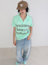 C.R.E.A.MスリムPKTシャツ
