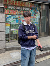 Tachi washed cargo denim pants