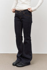(W) Rider Low-rise Bootscut Denim