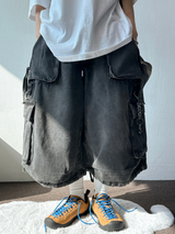 D-RING ZIPPER CARGO Bermuda