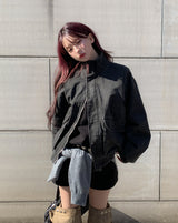 Lauto Washed Bomber Jacket