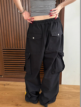 [Unisex] Dart cargo wide pants(2color)