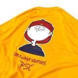 FAST FOOD S/S TEE  Yellow