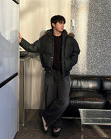 Lumi Curved Denim Pants