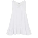 フリルドレス IN WHITE