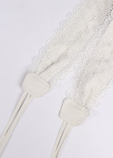 LACE LEATHER BELT