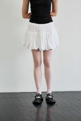 ANNIE BALLOON SKIRT PANTS / WHITE