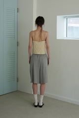 Lace slim sleeveless