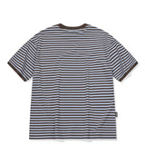 26SS★ キャットボーダーリンガー半袖Tシャツ