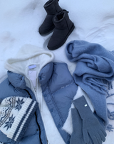 Hour Open Semi-Over Wellon Padded Vest