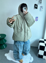 FRONT CARGO BALLOON DENIM PANTS💙🖤 - 2 COLORS
