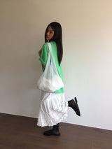 Clear Stripe Shoulder Bag (3color)