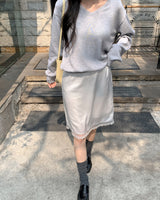 Broaty lace skirt