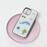 dolphin epoxy silver bumper case