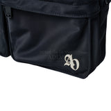 24FW SYMBOL RIVET MULTI POKET CROSS BAG BLACK