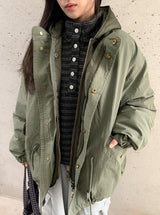 Galp Quilting Bomber Padding Jumper
