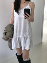 Rien Satin Mini Dress (2 colors)