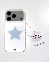 [made] bebe star skyblue phone case (hard)