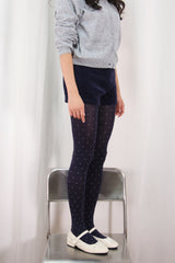 blueberry sugar dot tights