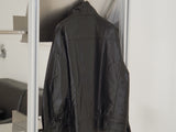 Free Shine Loose Fit Leather Rider Jacket
