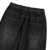 25SS デストロイデニムバドパンツ ブラック