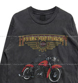 Harley ピグメントセミクロップロングスリーブ