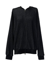 pair wool stripe zip-up (unisex)