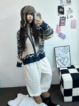 SHEEP CURLY🐏 SOFTY JOGGER OANTS 🐏🖤🩶🧸3COLOR
