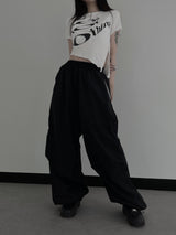 side zipper color pants (summer) (2color)
