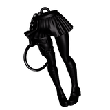 Leg Keychain - Black