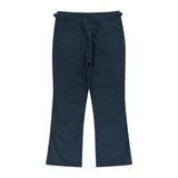 flare washed denim pants (indigo blue)