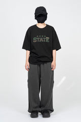 Mike Pigment Track Wide Pants