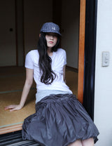 RIBBON T-SHIRT(WHITE)