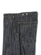 Oki Striped Wide Denim