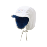 Sprinkle Teddy Reversible Trooper Hat (White)