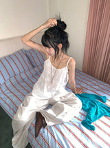 26SS★ [BAONHAUS] Pokity Cut Balloon Wide Pants
