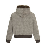Teddy Winter Fur Hood Jacket 233507828