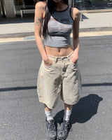 Carpenter bermuda pants