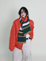 Carrot Diamond Quilting Unisex High Neck Padding (100% Wellon)