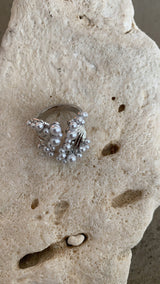 Pearl point open ring