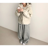 Ted High Neck Hooded Padded Jumper