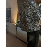 [HANDMADE] Circle pattern wool jacket(2color)