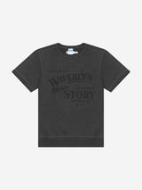 1/2 オーセンティックピグメントウォッシングハーフ CREW (GRAY)