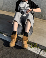 Bant Heavy Sweat Four-Tuck Bermuda Pants