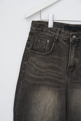 Pasrty Brown Washed Denim