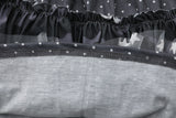 Galaxy Combo Frill Mini Skirt